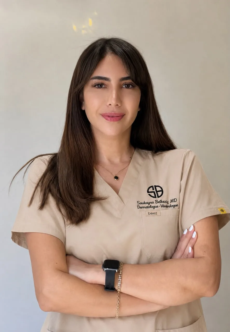 Dr Soukayna Belkeziz, dermatologue et vénérologue à Marrakech